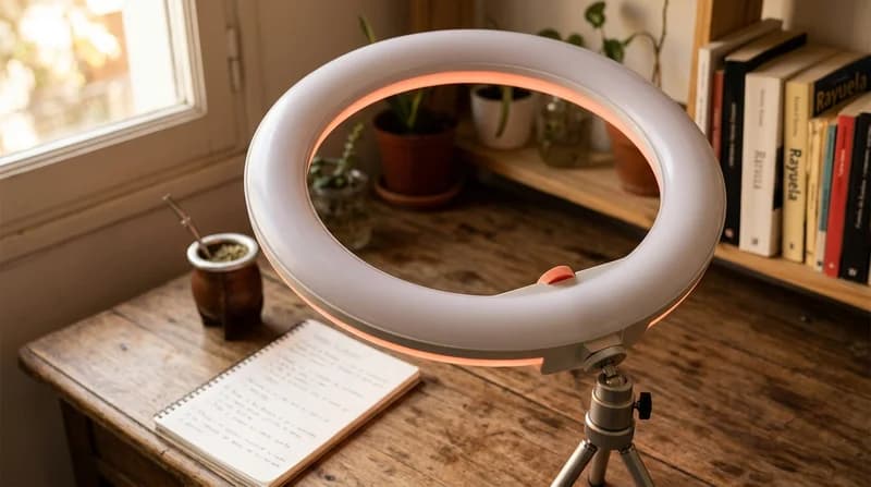 AliExpress aro de luz