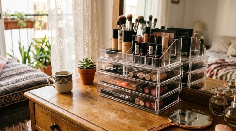 AliExpress organizadores de maquillaje