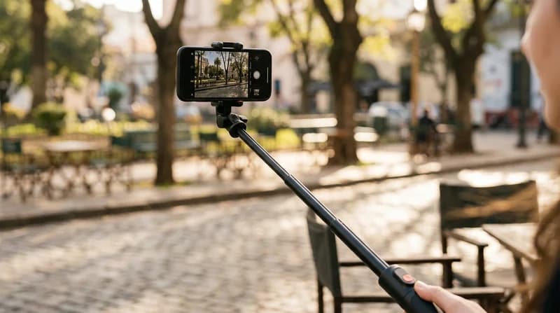 AliExpress trípodes y selfie sticks